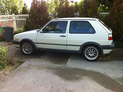 1991 volkswagen golf gti 8-valve hatchback 2-door 1.8l