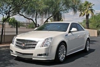 2010 cts 3.6 performance white diamond tricoat, leather, 18 inch chrome wheels!