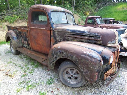 1946 ford pickup truck flathead v8 rat rod project