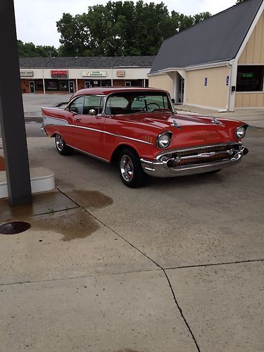 57 2dr hardtop bel air