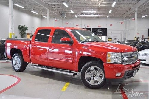 2010 chevrolet silverado 1500 ltz 4x4 crew, one owner, navi, sat, tow pkg