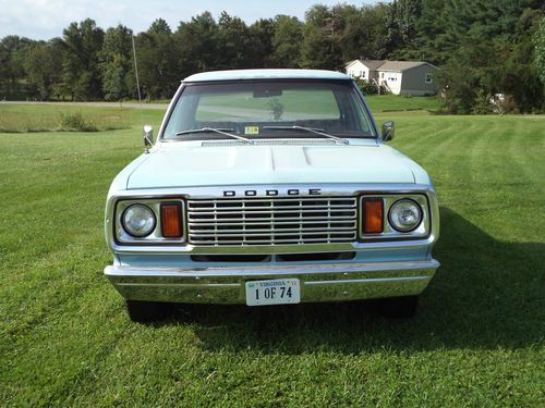 1976 dodge d150 original 440 cubic inch