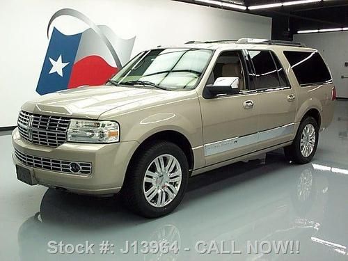 2007 lincoln navigator l 8-pass leather dvd 20's 55k mi texas direct auto