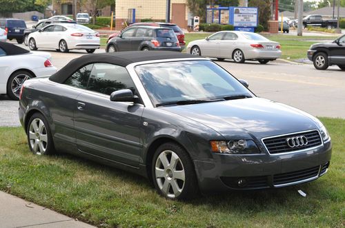 2003 AUDI A4 CONVERTIBLE, SUPER LOW 29K MILES, SALVAGE, NO RESERVE!!!, image 7