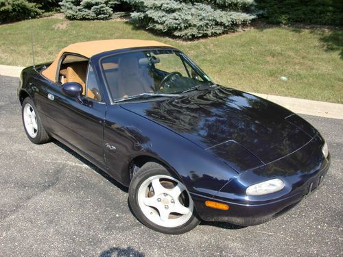 1996 mazda miata rare m edition sto automatic new top new timing belt  96k abs