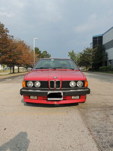 1987 bmw 635csi