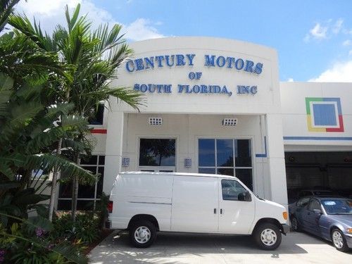 2007 ford e350 cargo van 4.6l v8 auto low mileage runs great