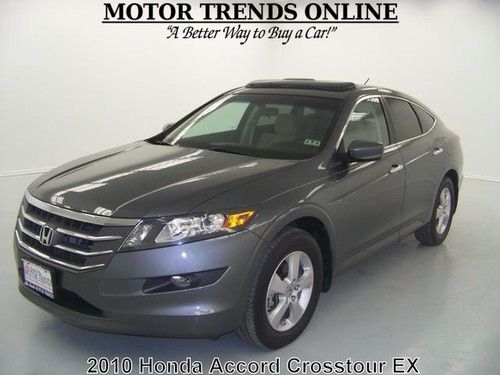 2010 ex sunroof alloys media input cruise cargo liner honda accord crosstour 33k