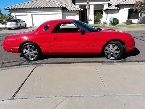 2002 ford thunderbird premium 2 top convertible 2-door 3.9l