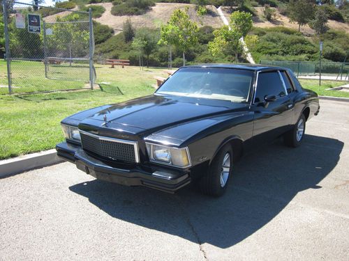 1978 chevrolet monte carlo sport coupe 2-door 5.0l