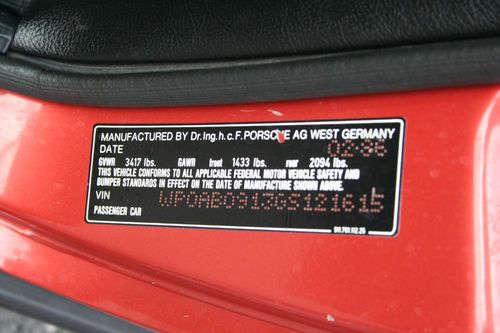 PAINT TO SAMPLE 1986 Porsche 911 Carrera Coupe - Clean history, image 10