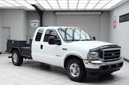 2004 ford f350 diesel two wheel drive srw welder's rig supercab