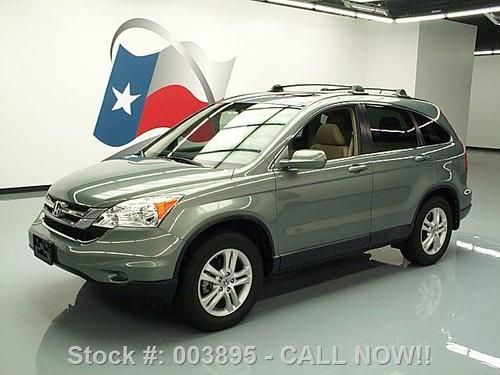 2010 honda cr-v ex-l sunroof heated leather alloys 19k texas direct auto