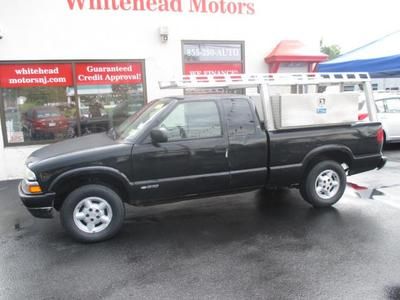 2003 chevrolet s10 3 door 4x4 tool boxes ladder rack great work truck low price