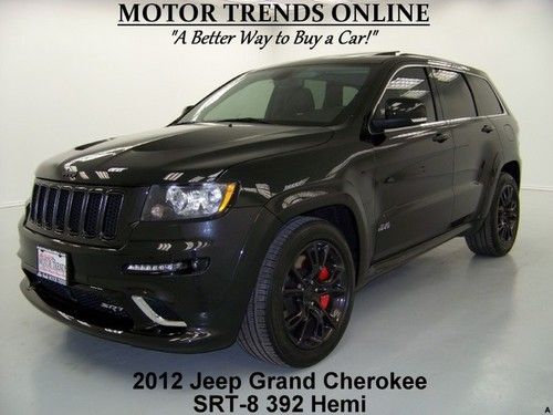 2012 srt-8 4x4 navigation rearcam hemi roof htd ac seats jeep grand cherokee 13k