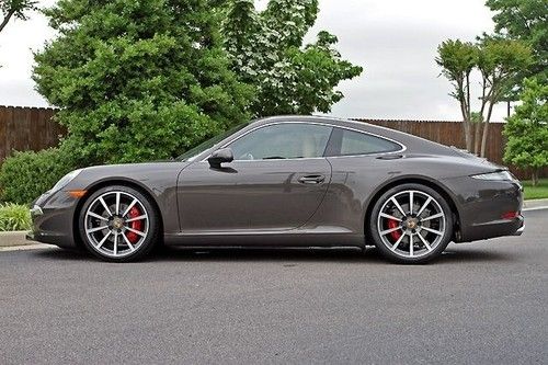 2013 CARRERA S COUPE, 6 SPEED MANUAL, RARE COLOR COMBINATION, NEW, NAVIGATION, image 6