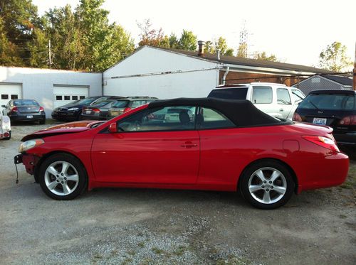 2006 toyota solara ,salvage title  ...