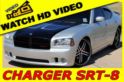 2007 dodge charger srt/8  6.1l hemi 425hp,clean title,watch hd video