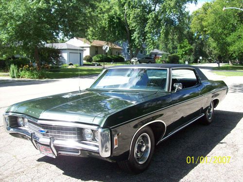 1969 chevrolet caprice base 5.7l