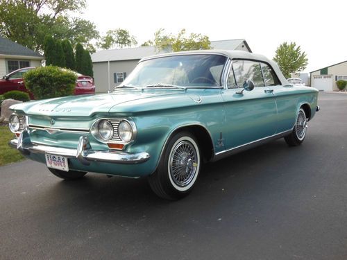 1964 Chevrolet Corvair Monza Spyder Convertible Turbo, image 2