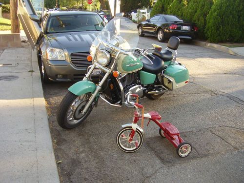 2005 dodge magnum, 1998 honda shadow tourer, 2004 radio flyer tricycle