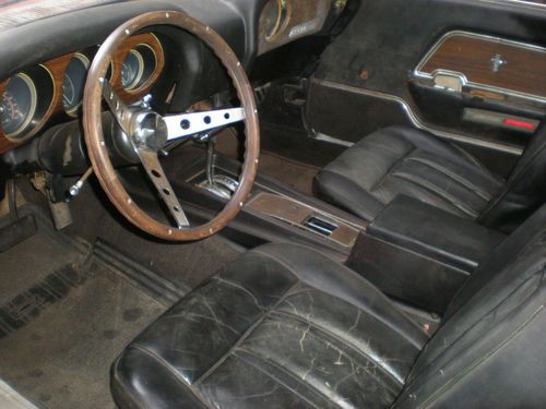 1970 ford mustang mach1 factory grabber blue shaker spoilers louvers ez project, image 11