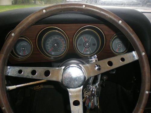 1970 ford mustang mach1 factory grabber blue shaker spoilers louvers ez project, image 18