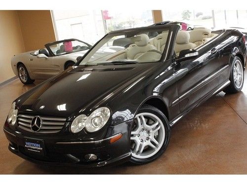 2004 mercedes-benz clk500 cabriolet automatic 2-door convertible