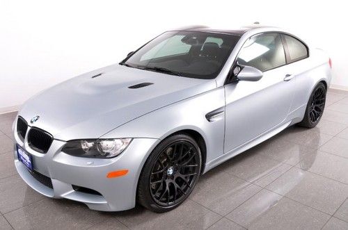 2012 bmw m3 frozen silver comp pkg prem pkg dct carbon roof 1 of 40 low miles