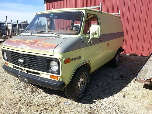 1976 chevrolet g20 beauville extended passenger van 3-door 4.8l