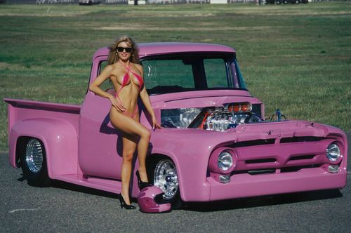 1956 ford big window baddest truck on the planet