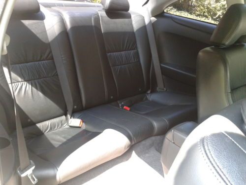 2007 Honda Accord EX Coupe Black Auto Moonroof Leather 59k Original Low Mileage, image 8