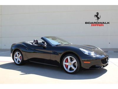 2012 ferrari california red brake calipers carbon fiber parking camera