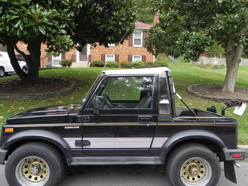 1988 suzuki samurai jx sport utility 2-door 1.3l