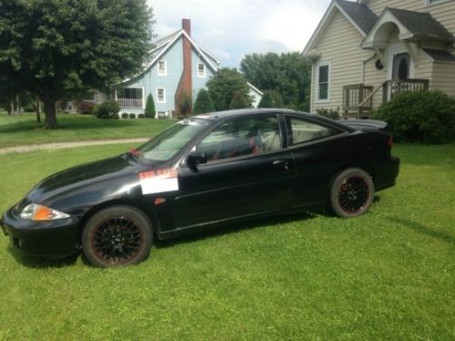 2002 black chevy cavalier z24 sports model, low mileage  nice!