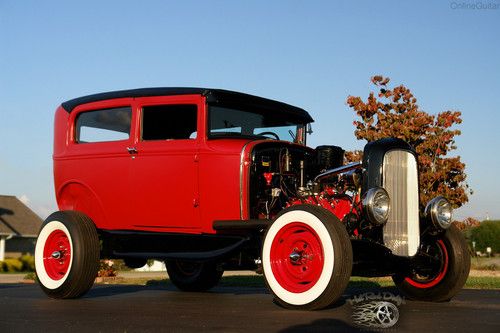 Historic model a sedan traditional hot rod rat street salt flats scta chopped