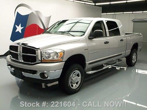 2006 dodge ram mega cab hemi 4x4 side steps only 26k mi texas direct auto