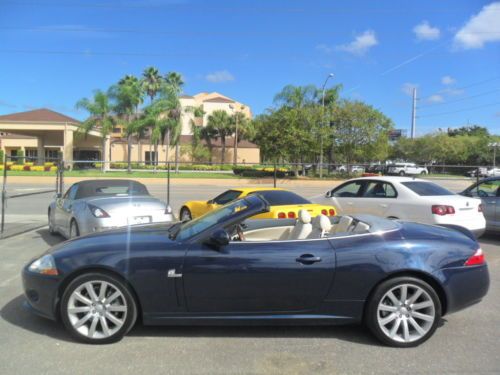 2007 jaguar xk convertible ~~ florida car ~~ we ship worldwide ~ no reserve