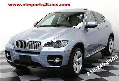 Active hybrid awd x6 400hp v8 $92k msrp navi full leather heads-up 20s xenons