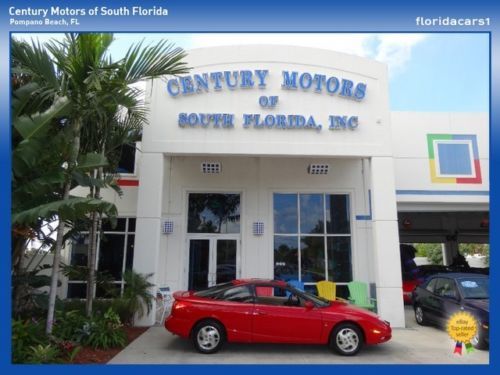 2002 saturn sc2 3dr coupe 1.9l 4 cylinder auto low mileage leather