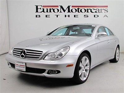 Cls mercedes silver black cls550 550 500 best deal dealer navigation 08 09 coupe