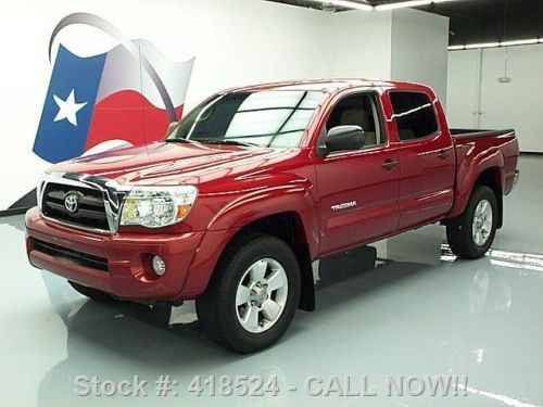 2007 toyota tacoma v6 dbl cab 4x4 6 spd alloys 21k mi texas direct auto