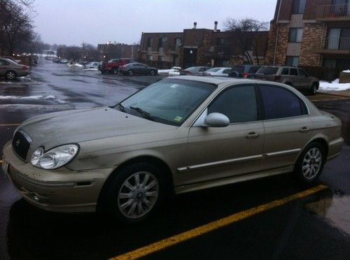 2002 hyundai sonata gls sedan 4-door 2.7l