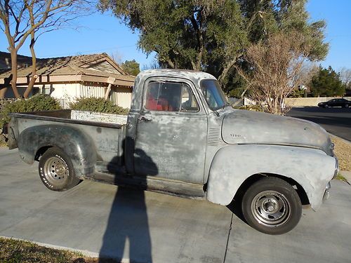 1954 chevrolet 1/2 ton shortbox hotrod ratrod pickup