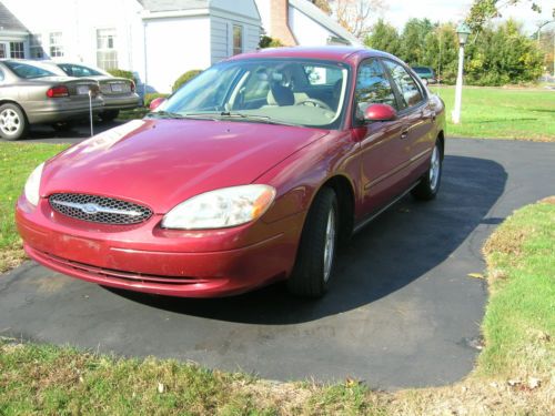 2003 ford taurus se 2-valve sedan 4-door 3.0l very clean, 1 owner, spoiler, cd