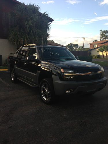 2002 chevrolet avalanche 1500 z71 crew cab pickup 4-door 5.3l