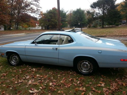 1972 plymouth duster base 5.2lv8 very rare foldback sun roof with bucket seats