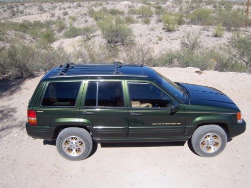 1996 jeep grand cherokee limited 4x4 v8 engine - low mileage