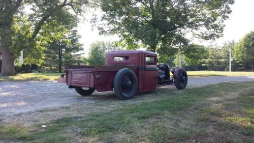 1933 Ford pickup truck chopped channelled hot rat street rod traditional 32 34, US $18,500.00, image 2