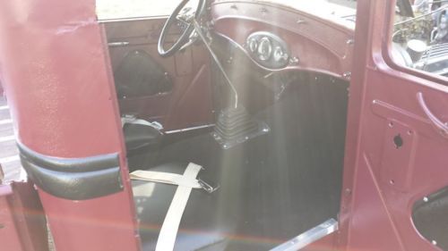 1933 Ford pickup truck chopped channelled hot rat street rod traditional 32 34, US $18,500.00, image 15